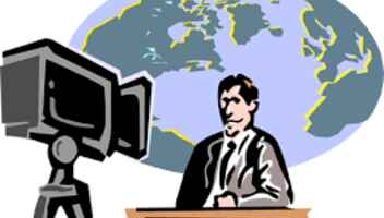 Роль ведущего новостей для короткого метра