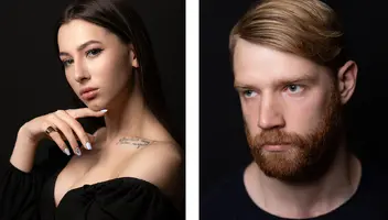 Кастинг на авторскую съёмку студийного портрета