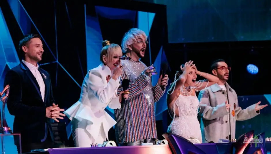 Зрители на музыкальное шоу "Маска" 12 марта