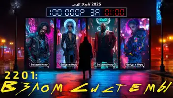 Блогер-актёр для ARG-проекта &laquo;2201: Взлом системы&raquo;