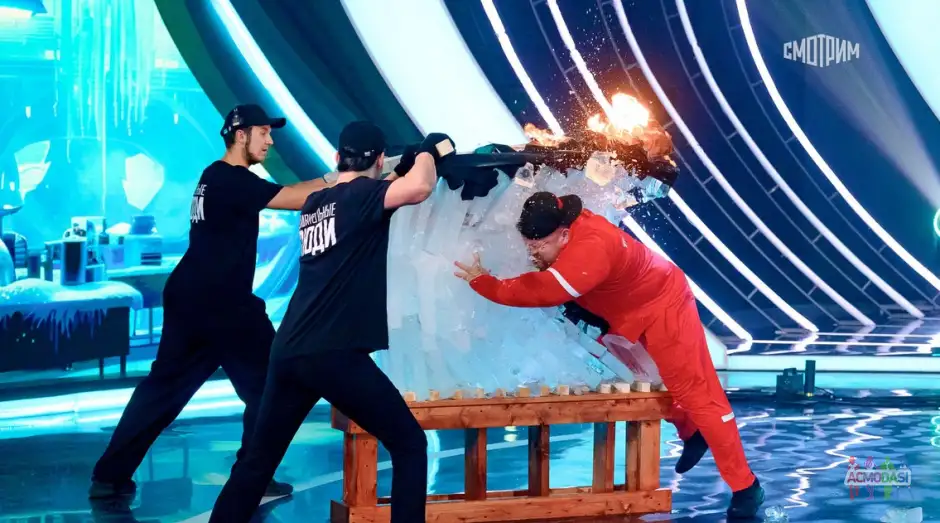 Зрители на финал шоу "Удивительные люди" 19 декабря