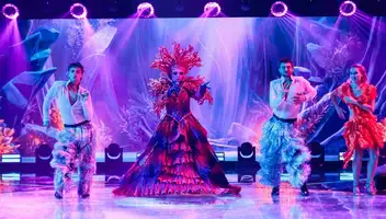 Зрители на музыкальное шоу "Маска" 19 февраля.