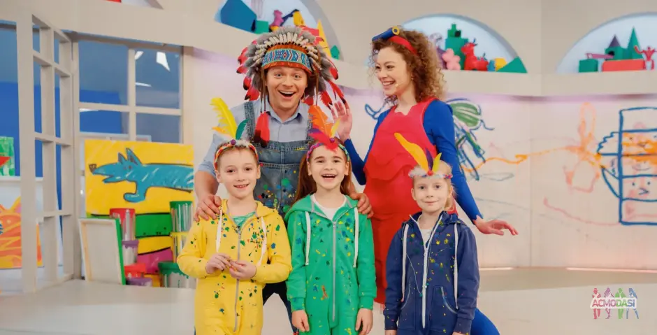 Студия "Каляки-Маляки". Съемка программы. Мальчики 6-8 лет.