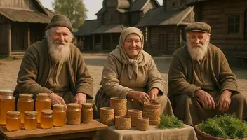 «Бабули/Дедули» Для съемки нового фильма-сказки «Колобок»