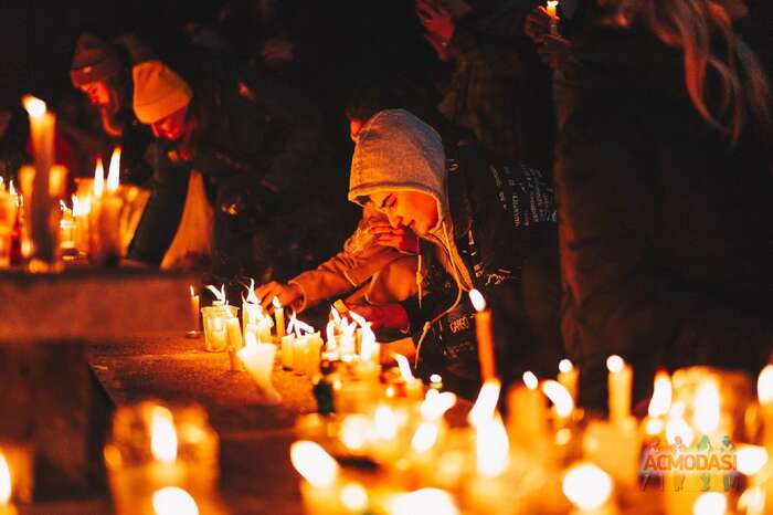 Вечер 11 11 19. Огни памяти Ставрополь. Candlelit Procession.