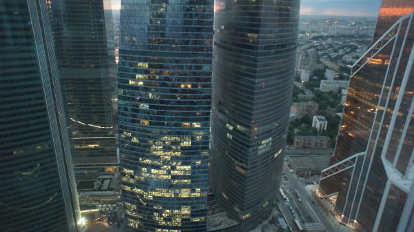 Фото Москва-Сити под фото- и видеосъемки